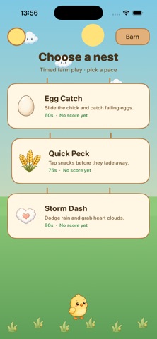 CluckSprint iPhone screenshot 1