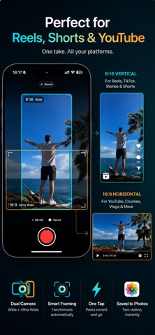TallWide: Dual Camera Screenshot 1 of 5