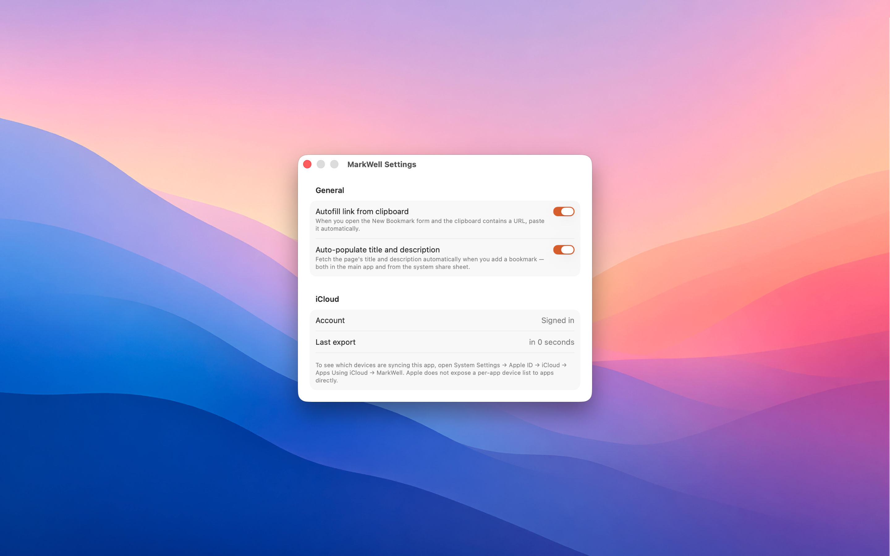 MarkWell — Bookmark Manager screenshot 12
