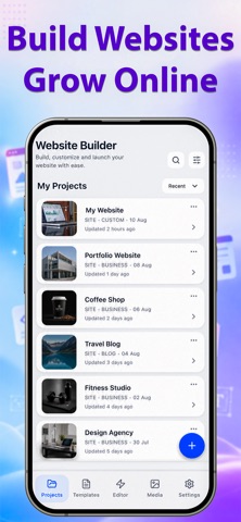 Webx AI Website Builder,Design screenshot 1