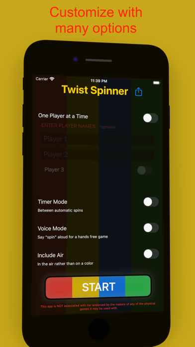 Screenshot #2 pour Twist Spinner : Sans les mains