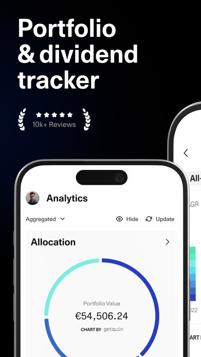 getquin - Portfolio Tracker screenshot 1