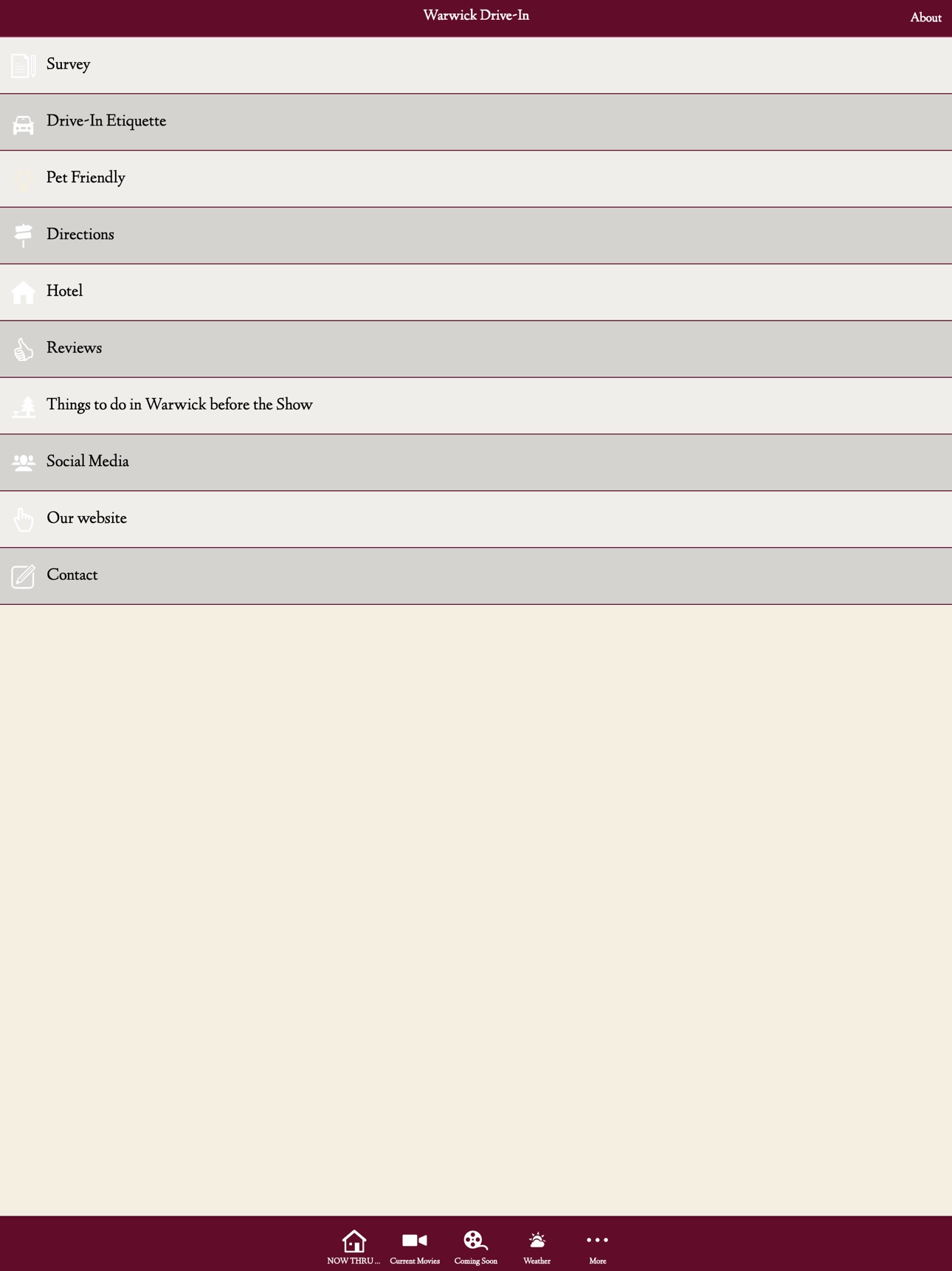 Screenshot 10 of WARWICK DRIVE-IN THEATER APP