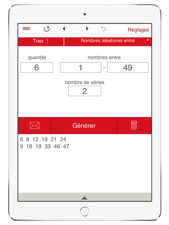 Screenshot #5 pour Générateur de nombre aléatoire