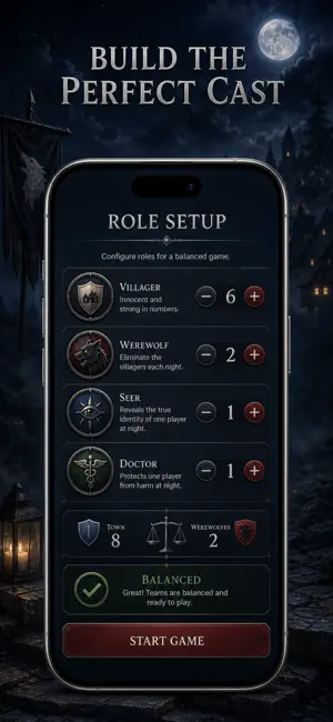 Werewolf Night: Mafia Party screenshot 2