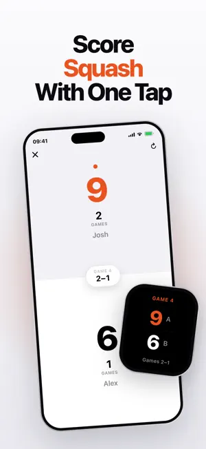 Squash Court Scoreboard screenshot 1