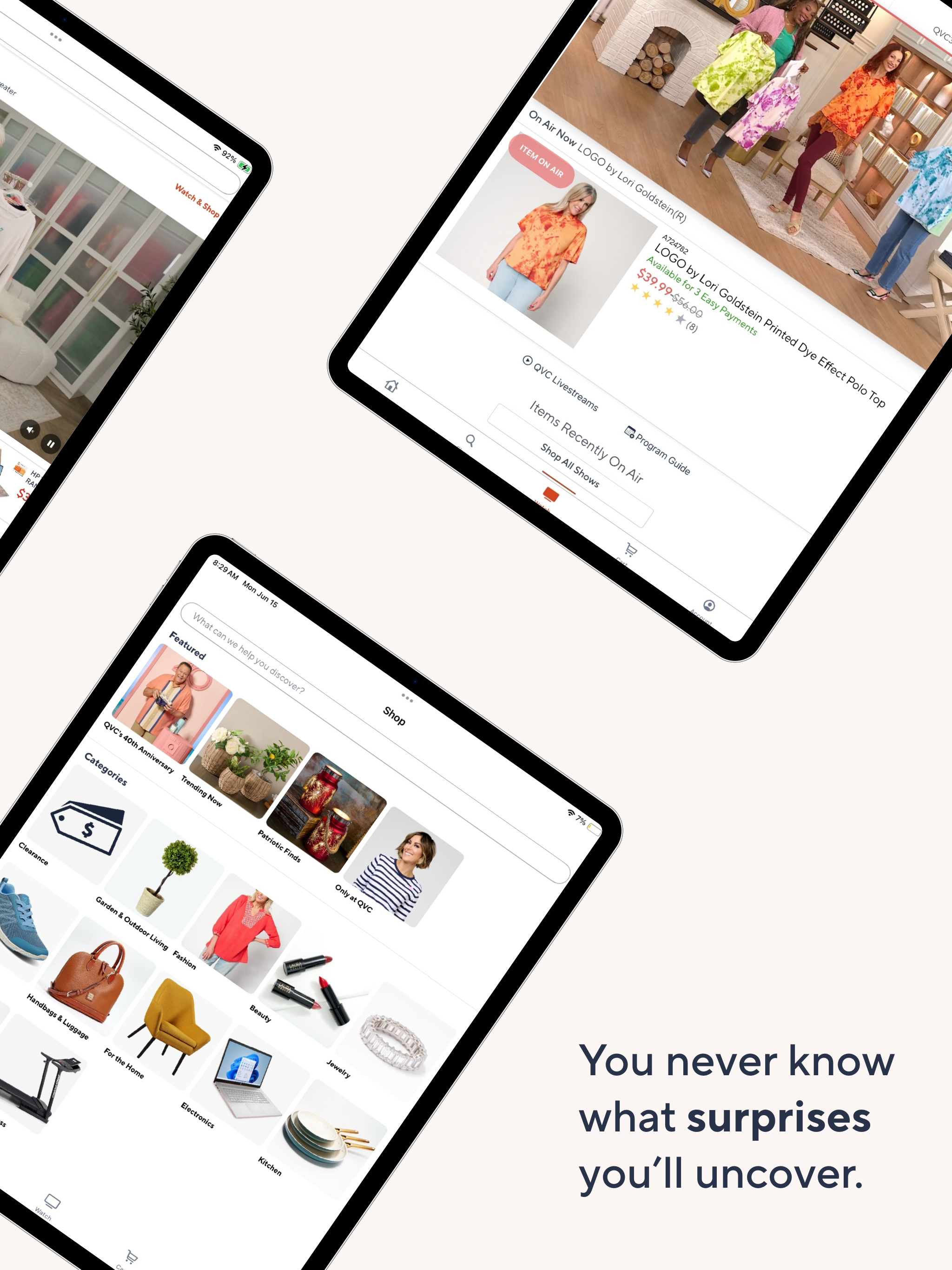 QVC for Tablet (US) screenshot 2