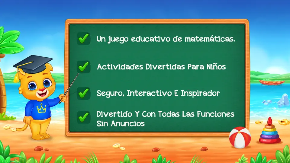 Captura de pantalla de Juegos De Matemáticas Niños en iPhone 6