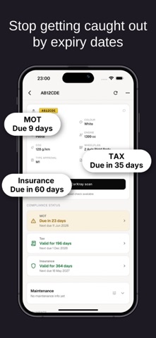 AutoMate AI: MOT & Tax Alerts screenshot