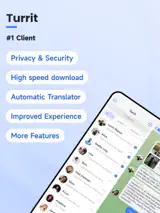 Turrit -Messenger For Telegram 1