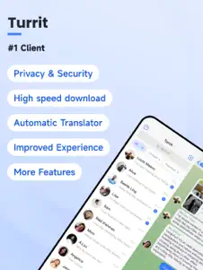 Turrit -Messenger For Telegram 1