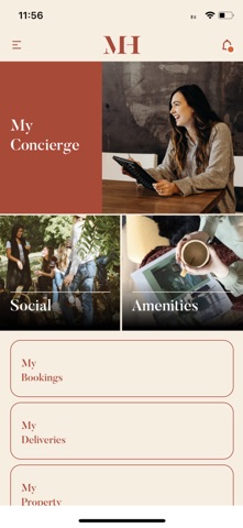 Mansbridge House Residents App screenshot