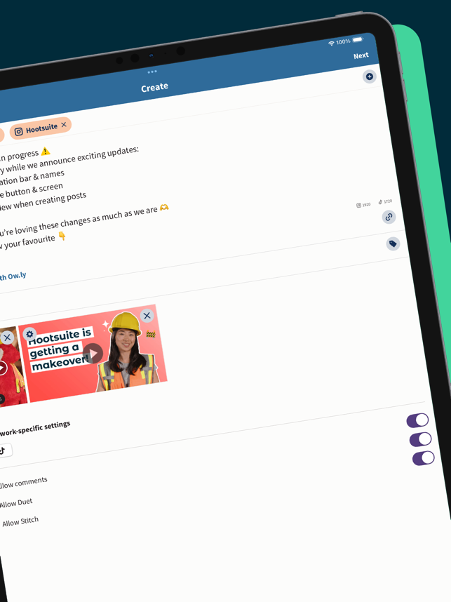 ‎Hootsuite - Social Media Tools Screenshot