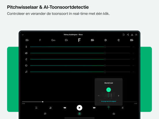 Moises: De App voor Muzikanten iPad app afbeelding 4