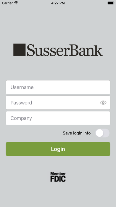 Susser Bank - RDC Business Screenshot