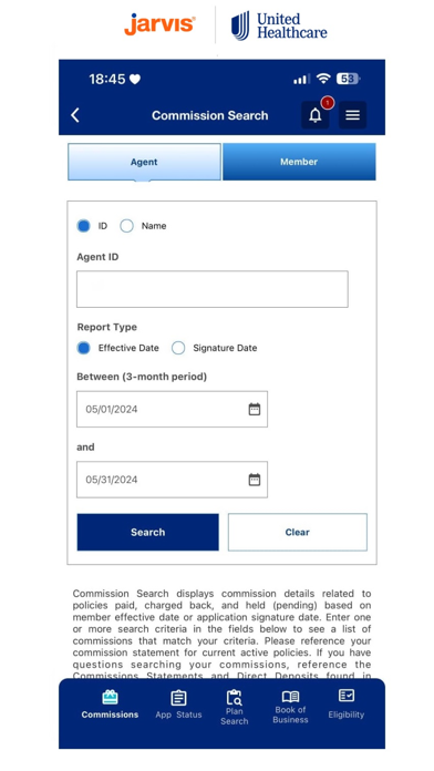 Jarvis (UnitedHealthcare) Screenshot