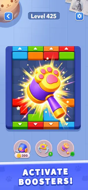 PawBlock! - Sort Color Puzzle screenshot 4