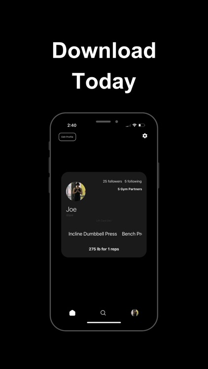 Lift Card - Social Fitness App screenshot-5