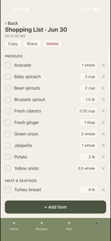 MeshiMate screenshot
