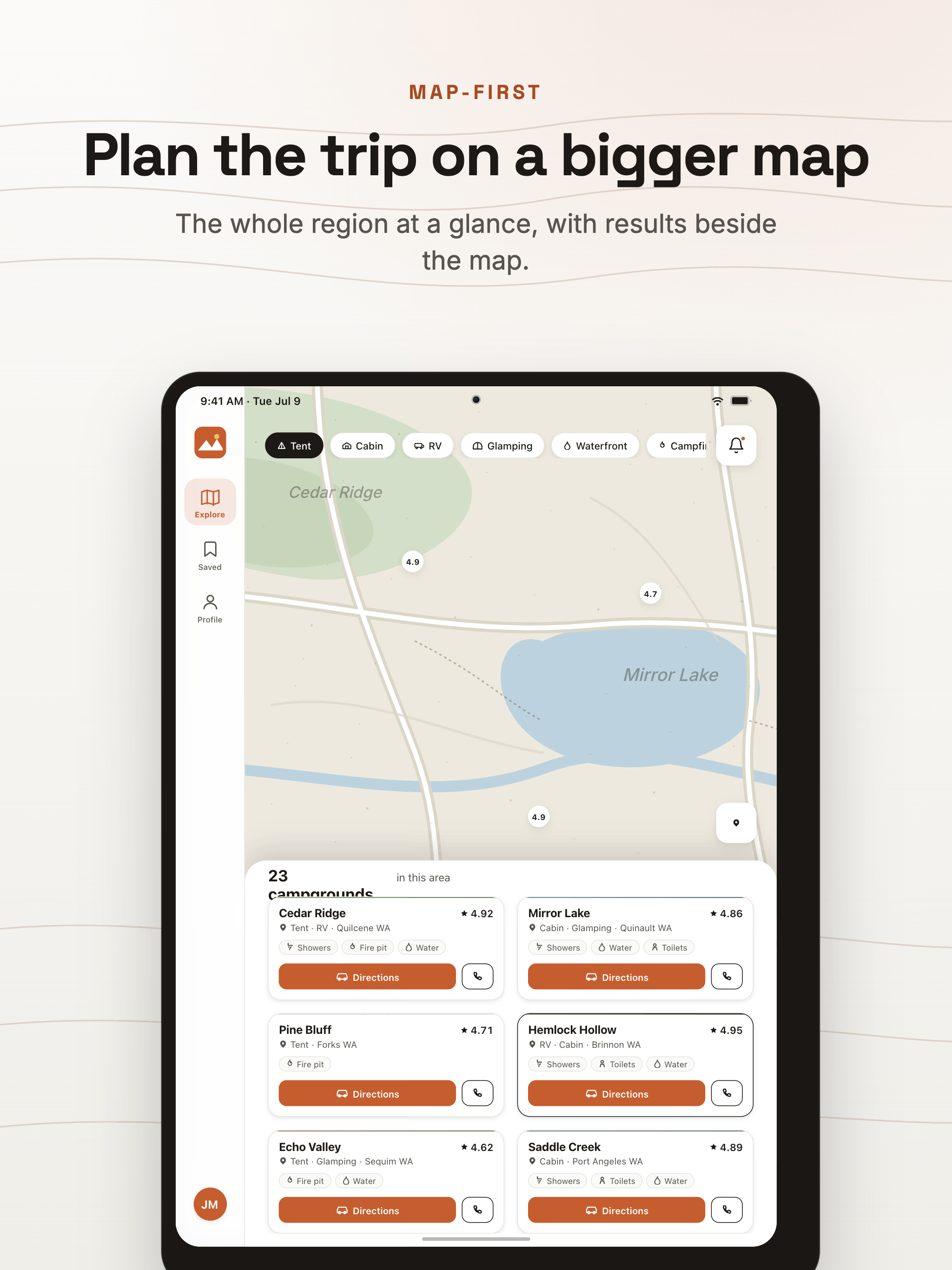 Milemark: Campground Finder screenshot 6