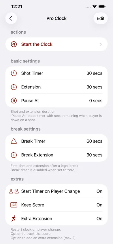 ShotClock by RackDiscipline screenshot 2