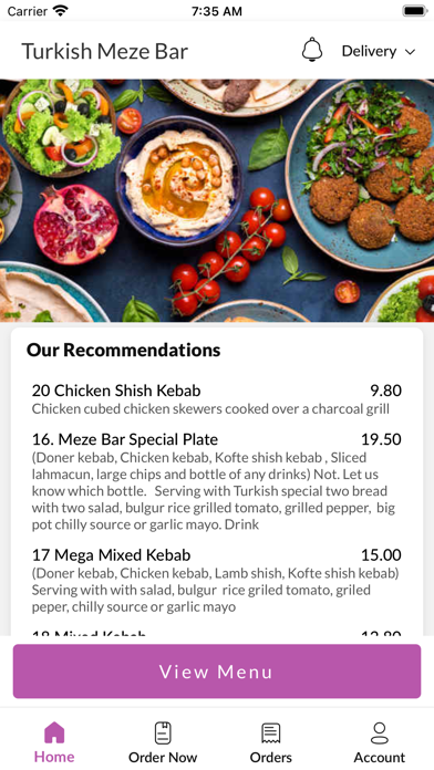 Turkish Meze Bar Screenshot