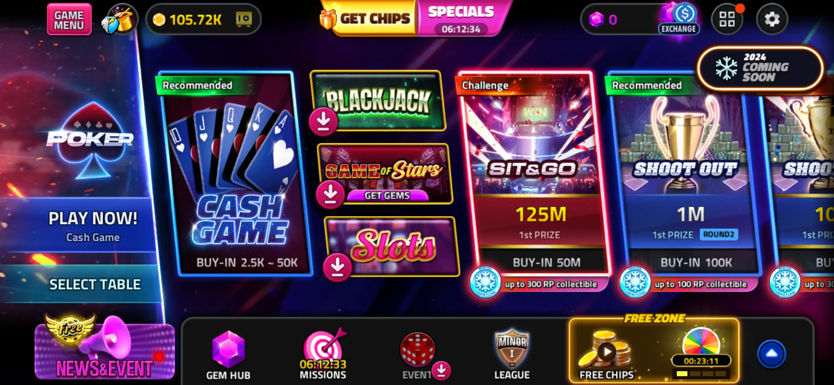 #5. House of Poker - Texas Holdem (iOS) By: MASSIVE GAMING PTY. LTD.