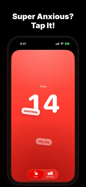Panic Tracker: The Red Button screenshot 1