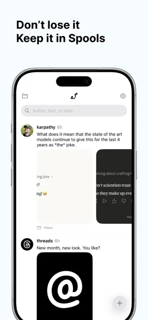 Spools – Thread Archive screenshot 1