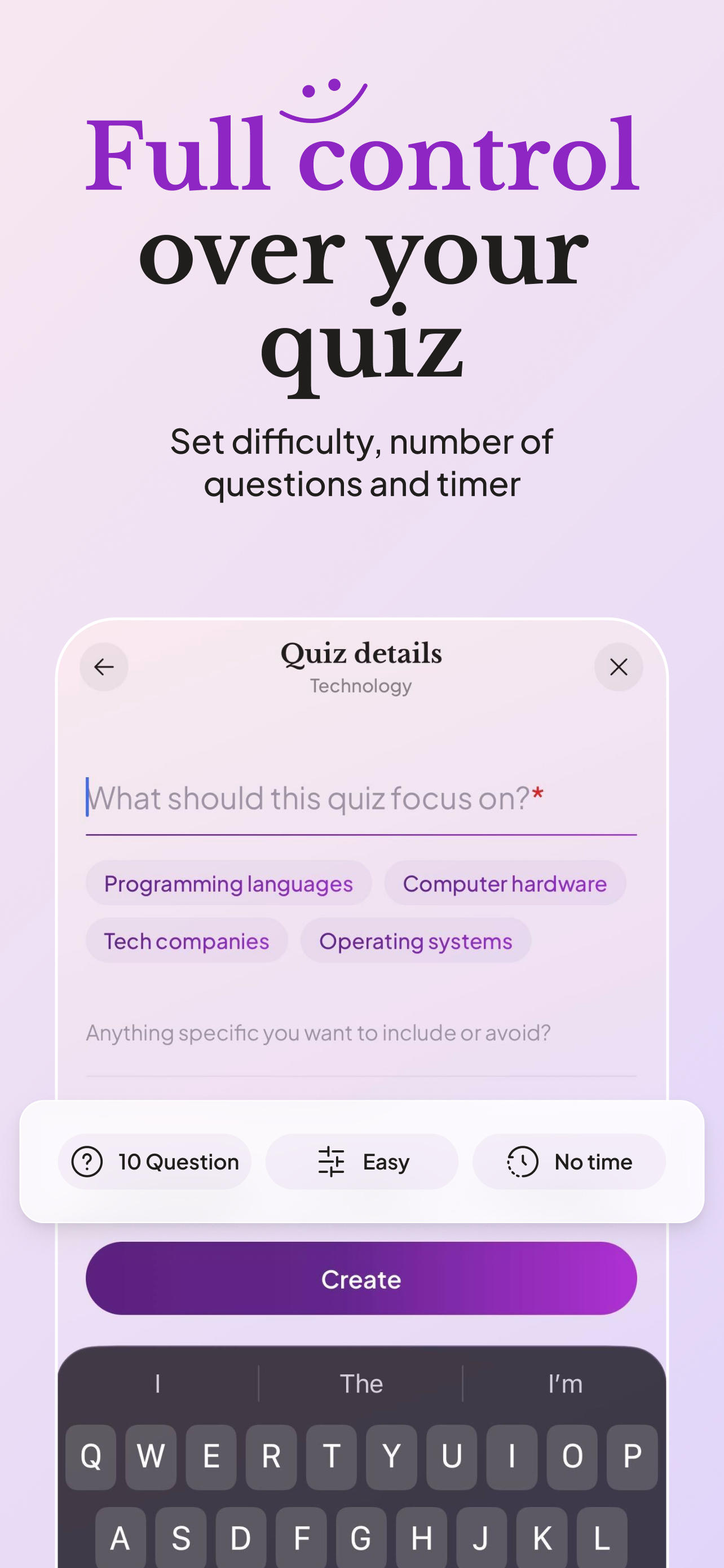 Quizx - AI Quizzes screenshot 3