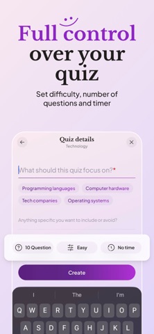 Quizx - AI Quizzes Screenshot 3 of 4