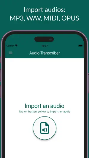 Transcriber: Audio to Text screenshot 1