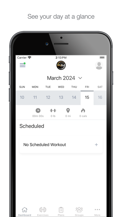 AIM Sports Performance Screenshot