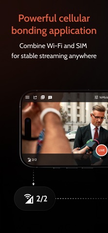 Omnistream Live Video Creator screenshot