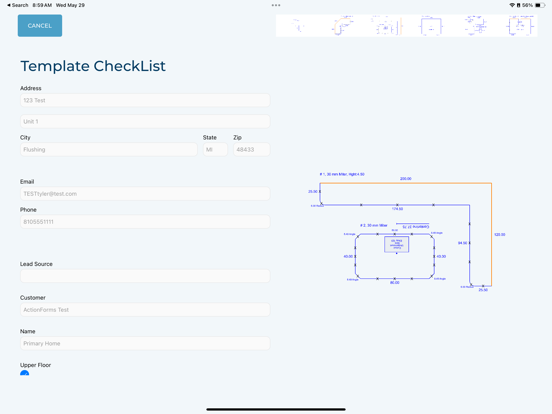 Screenshot #6 pour ActionForms