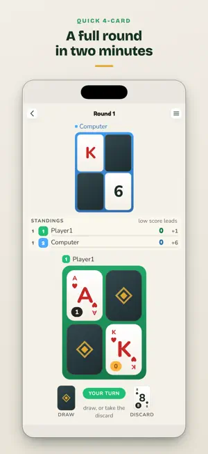 9 Card Golf: Golf Card Game screenshot 3