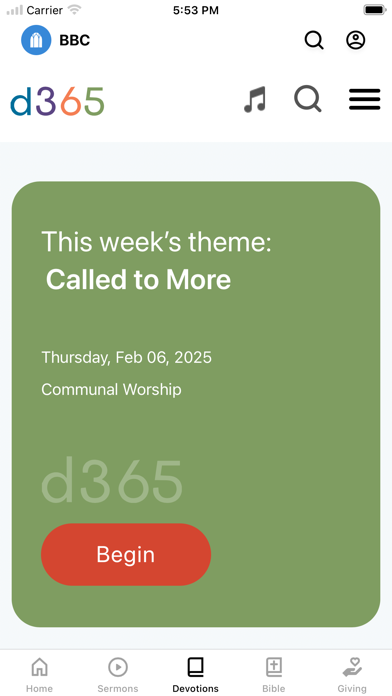 Benson Baptist Church Screenshot