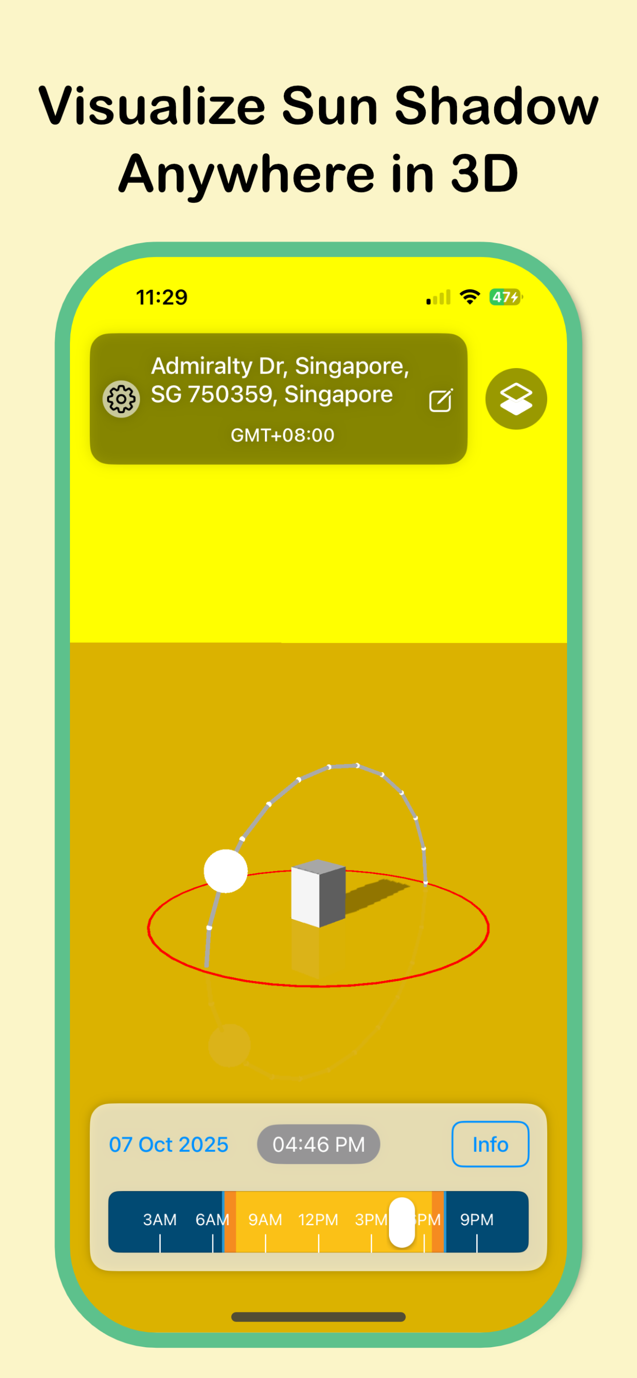 SolarApp: Sun & Shade Tracker