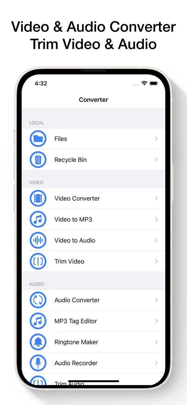 Screenshot #1 pour Convertisseur vidéo en MP3 App