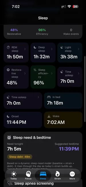 OutPerform Health Tracker screenshot 3