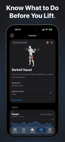 Gym Progress Tracker: Liftlog+ Screenshot 3 of 7