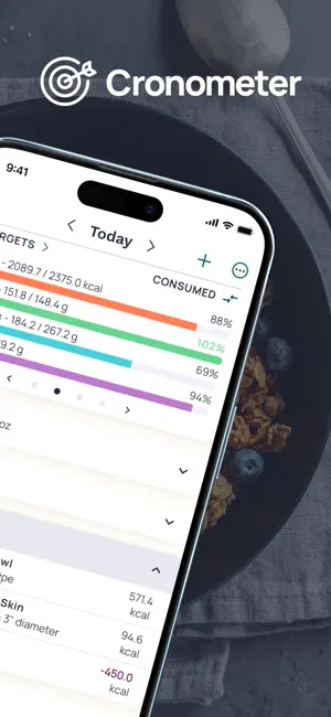 Cronometer: Calorie Counter screenshot 2