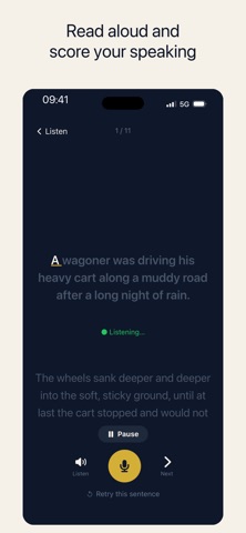 Storyfluent: English Stories iPhone screenshot