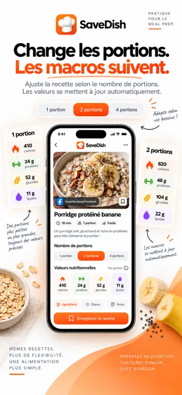 SaveDish: Calories & Macros screenshot 5 of 6