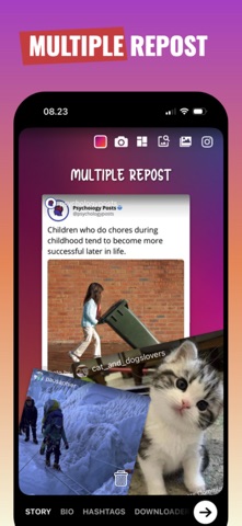 I Fonts - Font for Bio & Story iPhone screenshot