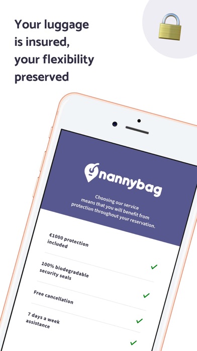 Nannybag - Luggage Storage Screenshot