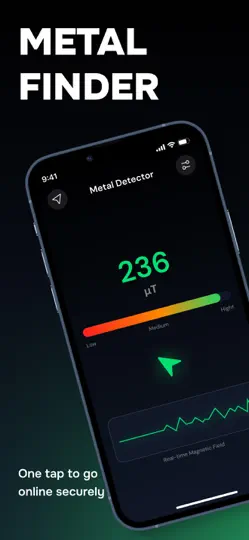 Скриншот Metal And Gold: Detector,Scan на iPhone 1