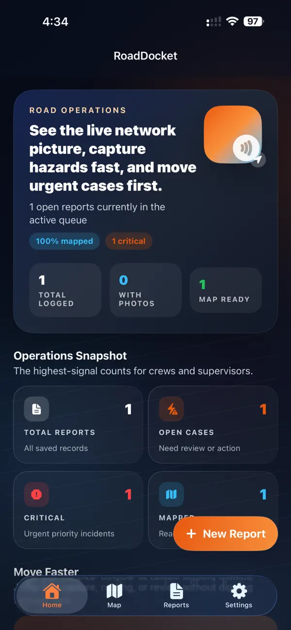 Screenshot #1 pour RoadDocket