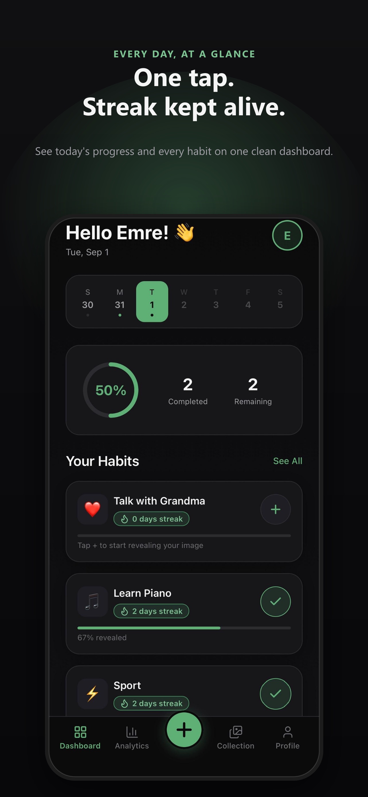 Screenshot 2 of Unlocka - Habit Tracker