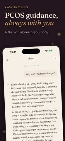 Astraea: PCOS & Period Tracker Screenshot 1 of 6